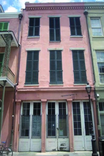 Original office of the New Orleans Tribune on Conti St., New Orleans