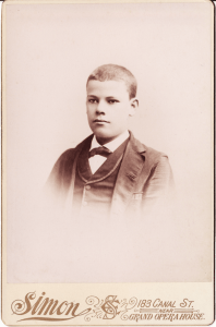 Joseph Benjamin Clement Roudanez, circa 1885, New Orleans.