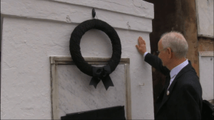 Roudanez Grave Marker Dedication